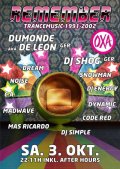 OXA Club: Remember Trance - 3. Oktober 2009