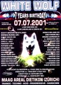 N#:62001 - White Wolf: 7 Years Birthday - Flyer