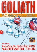 Goliath Clubbing 2002 - Nachtwerk - Flyer